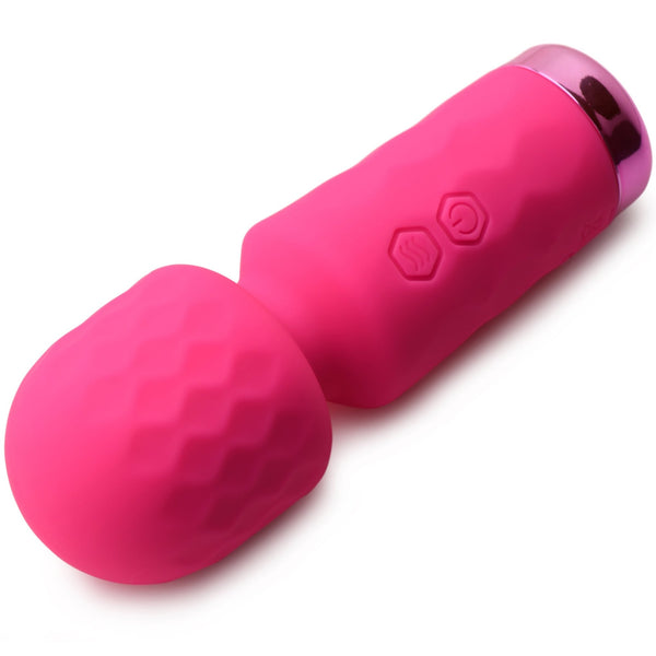 10X Mini Silicone Wand - Pink - Royal Sins