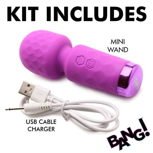 10X Mini Silicone Wand - Purple - Royal Sins