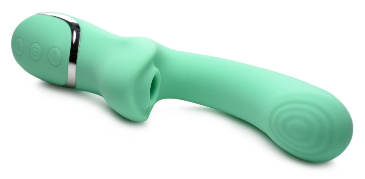 10X Minty Air - Stim Silicone Rabbit Vibrator - Royal Sins