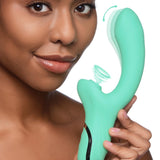 10X Minty Air - Stim Silicone Rabbit Vibrator - Royal Sins