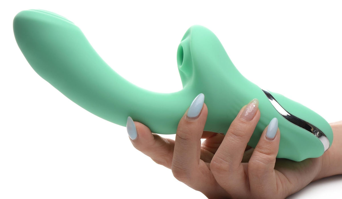 10X Minty Air - Stim Silicone Rabbit Vibrator - Royal Sins