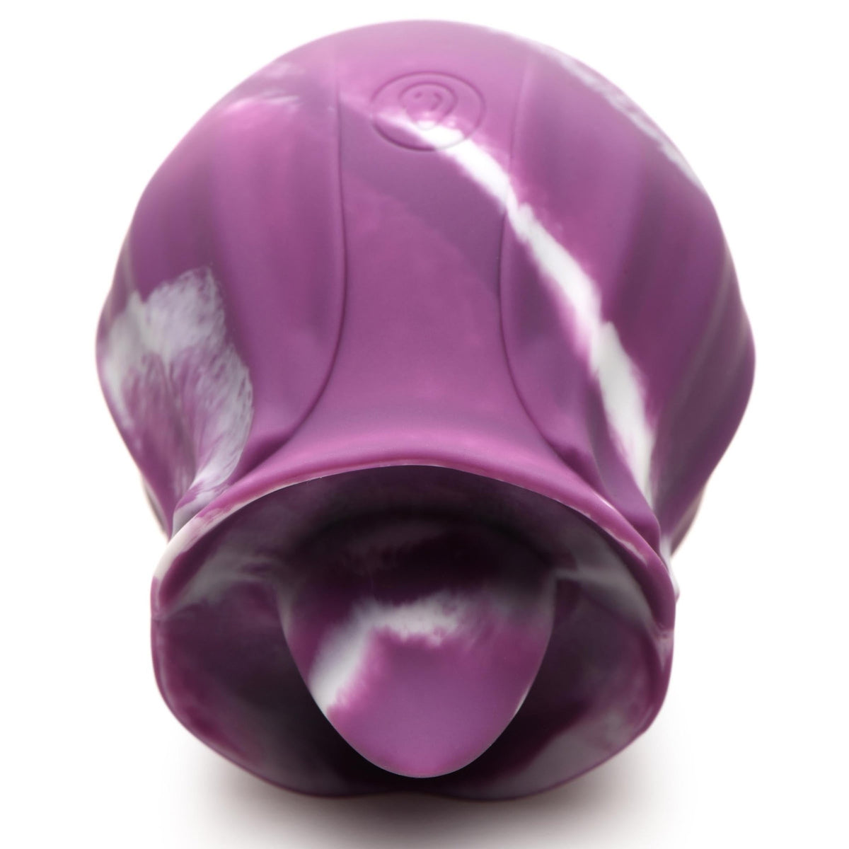 10X Purple Twirl Silicone Licking Rose - Royal Sins