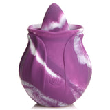 10X Purple Twirl Silicone Licking Rose - Royal Sins