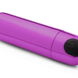 10X Rechargeable Vibrating Metallic Bullet - Purple - Royal Sins