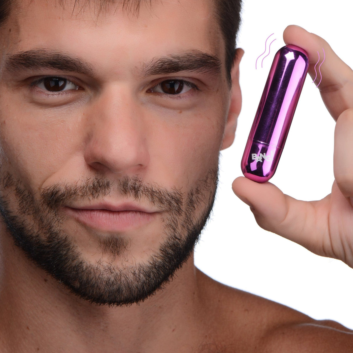 10X Rechargeable Vibrating Metallic Bullet - Purple - Royal Sins