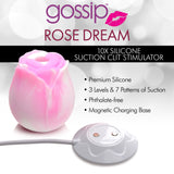 10X Rose Dream Silicone Clitoral Stimulator - Royal Sins