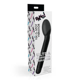 10X Silicone G - Spot Vibrator - Black - Royal Sins