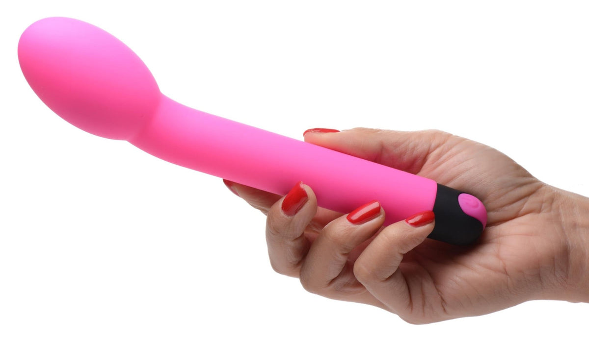 10X Silicone G - Spot Vibrator - Pink - Royal Sins