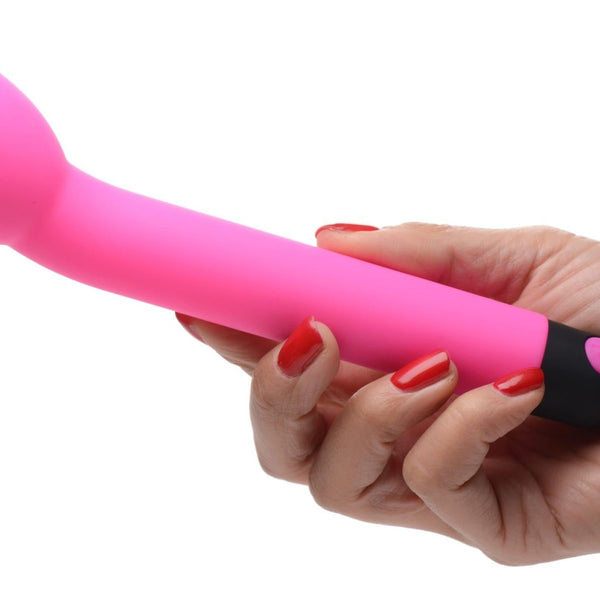 10X Silicone G - Spot Vibrator - Pink - Royal Sins