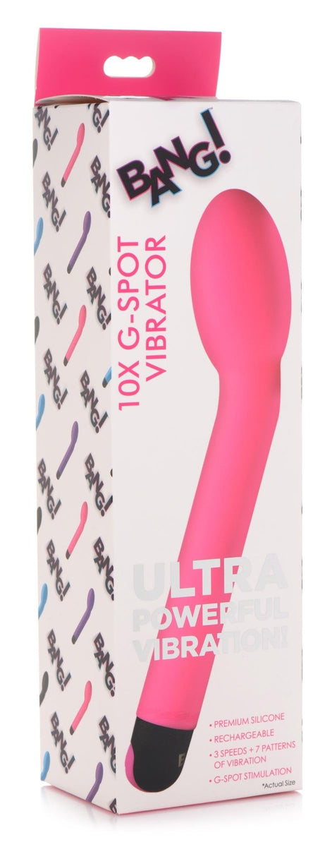 10X Silicone G - Spot Vibrator - Pink - Royal Sins