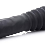 10X Silicone Vibrating and Thrusting Dildo - Royal Sins