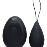 10X Silicone Vibrating Egg - Black - Royal Sins