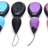 10X Silicone Vibrating Egg - Black - Royal Sins