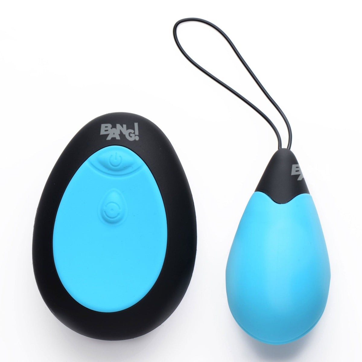 10X Silicone Vibrating Egg - Blue - Royal Sins