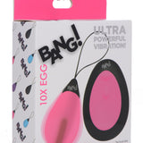 10X Silicone Vibrating Egg - Pink - Royal Sins