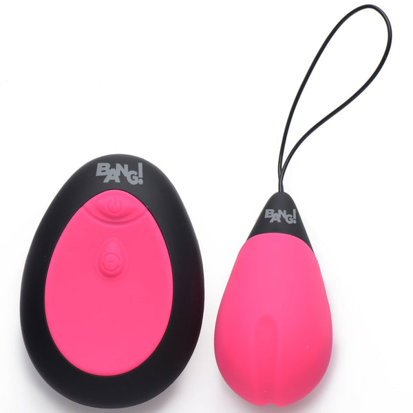 10X Silicone Vibrating Egg - Pink - Royal Sins