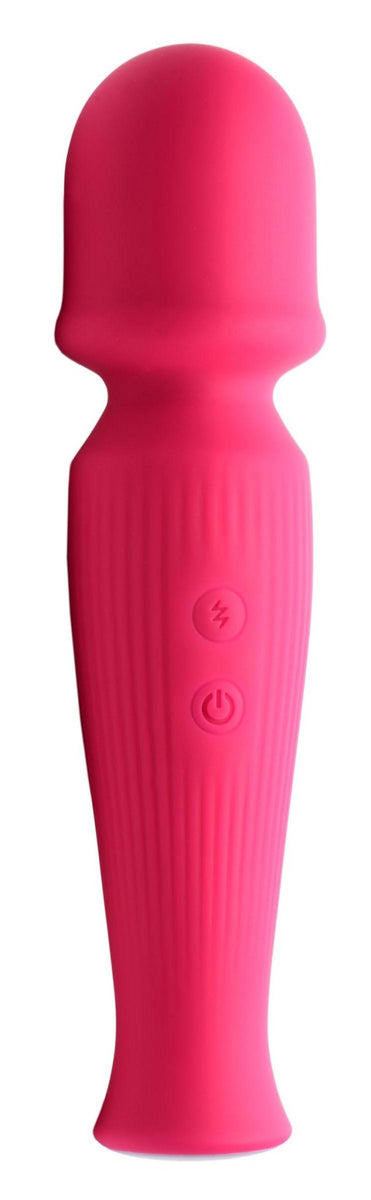 10X Silicone Wand Massager - Magenta - Royal Sins