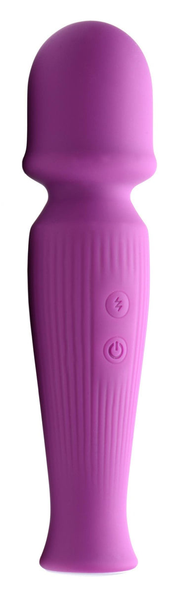 10X Silicone Wand Massager - Violet - Royal Sins