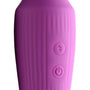 10X Silicone Wand Massager - Violet - Royal Sins