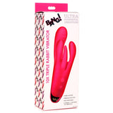 10X Triple Rabbit Silicone Vibrator - Pink - Royal Sins