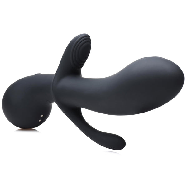 10X Triple Stim Silicone Vibrator - Royal Sins