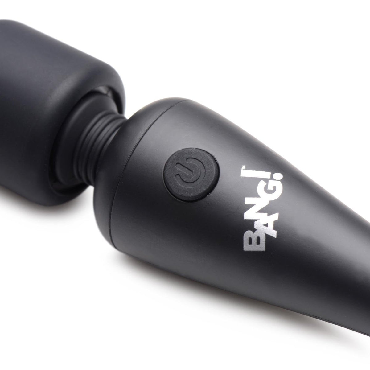 10X Ultra Powerful Silicone Mini Wand - Black - Royal Sins