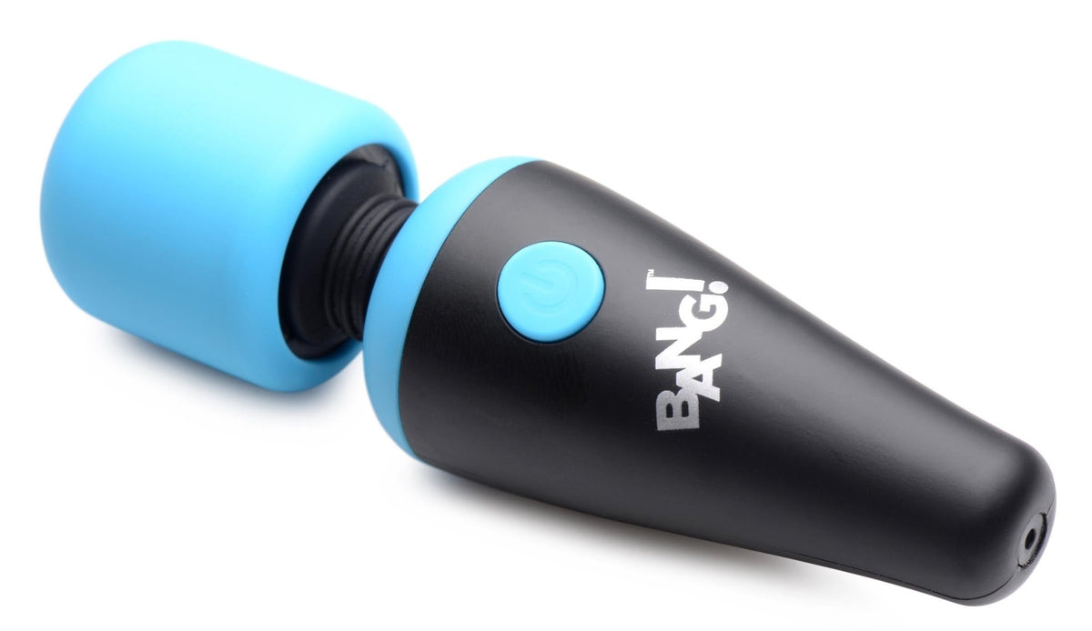 10X Ultra Powerful Silicone Mini Wand - Blue - Royal Sins