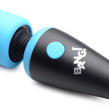 10X Ultra Powerful Silicone Mini Wand - Blue - Royal Sins