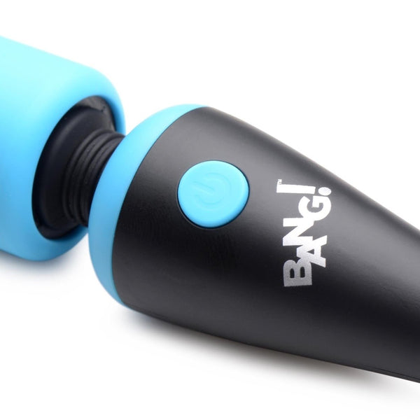 10X Ultra Powerful Silicone Mini Wand - Blue - Royal Sins