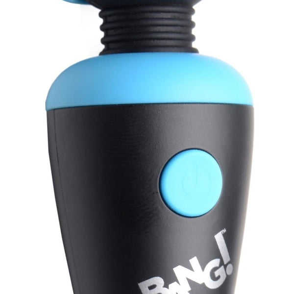 10X Ultra Powerful Silicone Mini Wand - Blue - Royal Sins