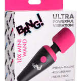 10X Ultra Powerful Silicone Mini Wand - Pink - Royal Sins