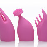 10X Versa - Thrust Vibrating and Thrusting Silicone Rabbit with 3 Attachments - Royal Sins