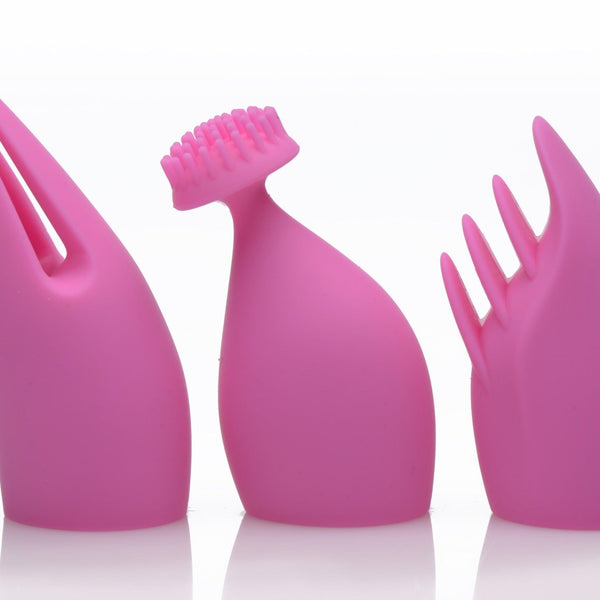 10X Versa - Thrust Vibrating and Thrusting Silicone Rabbit with 3 Attachments - Royal Sins