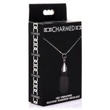 10X Vibrating Silicone Teardrop Necklace - Royal Sins