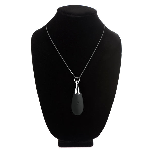 10X Vibrating Silicone Teardrop Necklace - Royal Sins