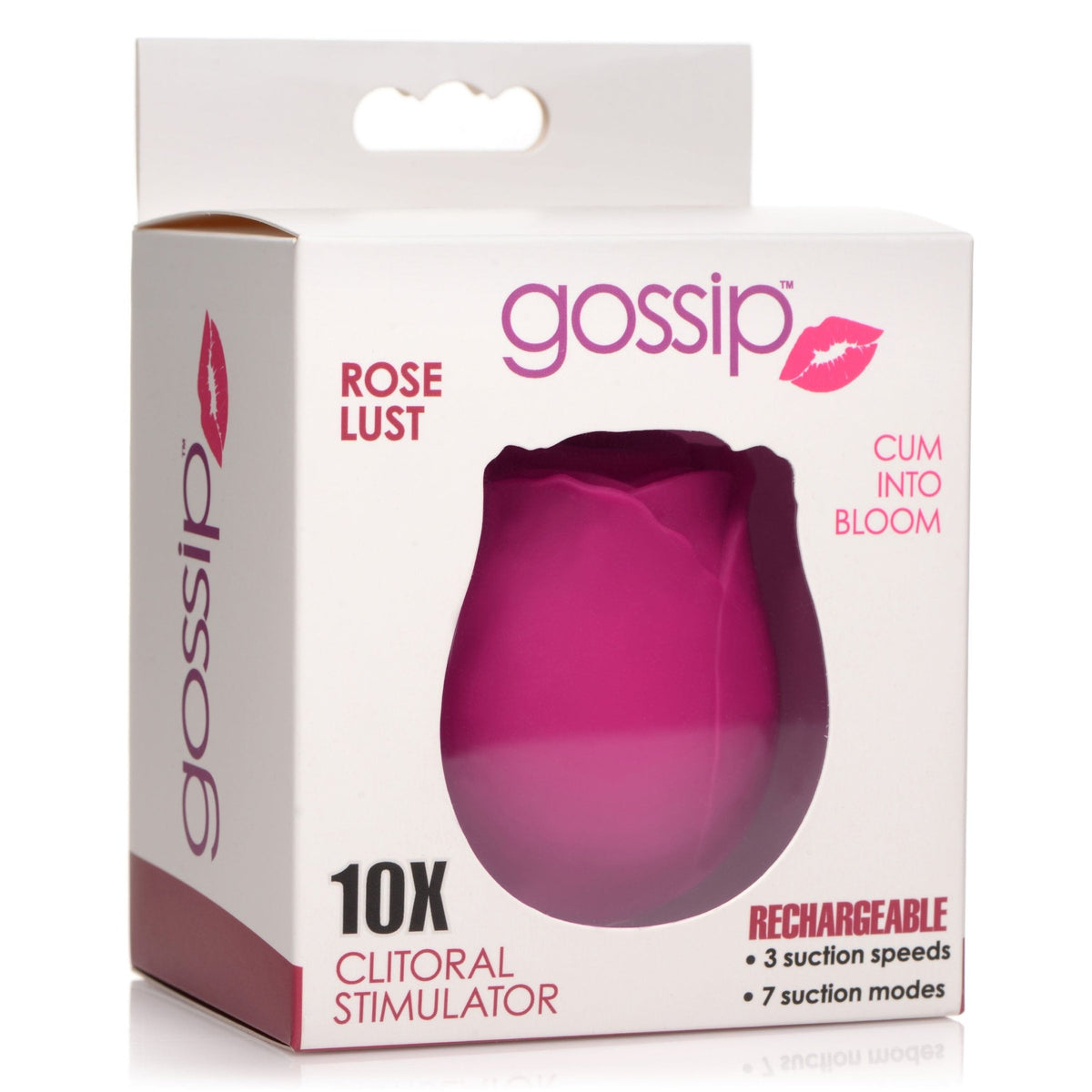 10X Violet Rose Lust Clitoral Stimulator - Royal Sins