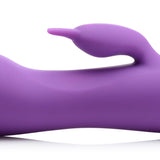 10X Wonder Mini Rabbit Silicone Vibrator - Purple - Royal Sins