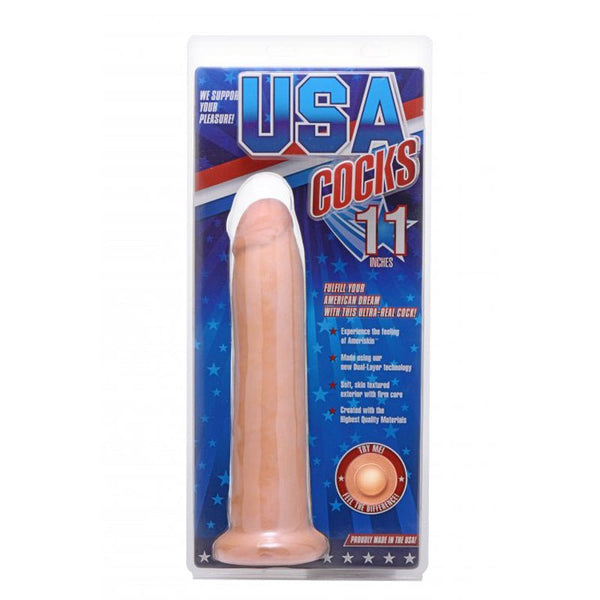 11" Dildo without Balls - Light - Royal Sins