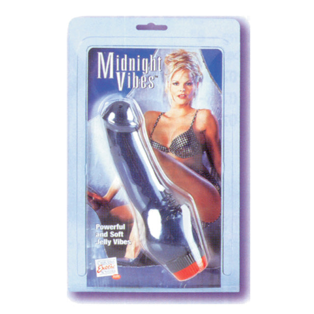 Midnight Cliterrific* Vibrator - 6.5in.