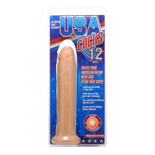 12" Dildo without Balls - Light - Royal Sins