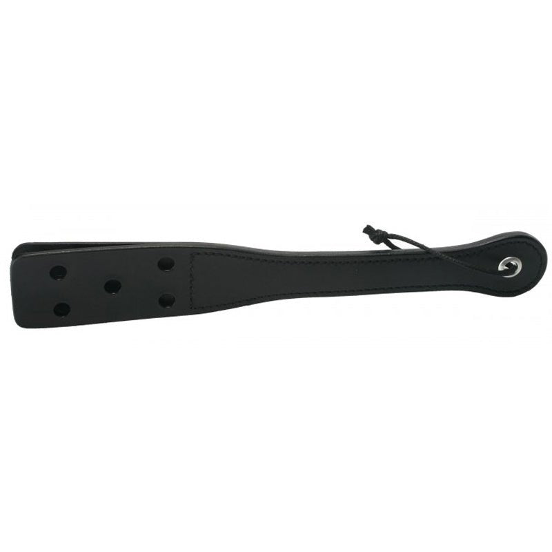 12 Inch Leather Slapper with Holes - Royal Sins