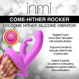 12X Come - Hither Rocker Silicone Vibrator - Royal Sins