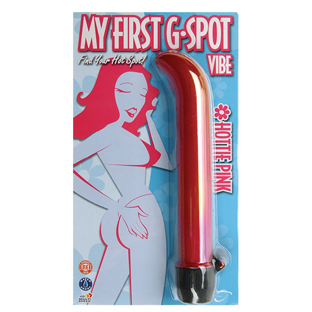 My First G Spot Vibrator (6 Inch/Pink)