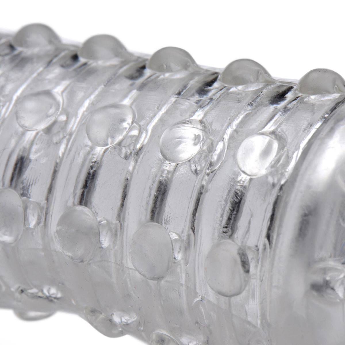 1.5 Inch Penis Enhancer Sleeve - Clear - Royal Sins