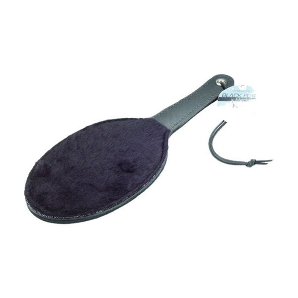 16 in. Ping Pong Paddle With Black Faux Fur - Royal Sins