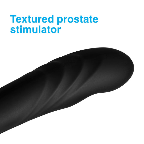 17X P - Trigasm 3 - in - 1 Silicone Prostate Stimulator - Royal Sins