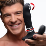 17X P - Trigasm 3 - in - 1 Silicone Prostate Stimulator - Royal Sins