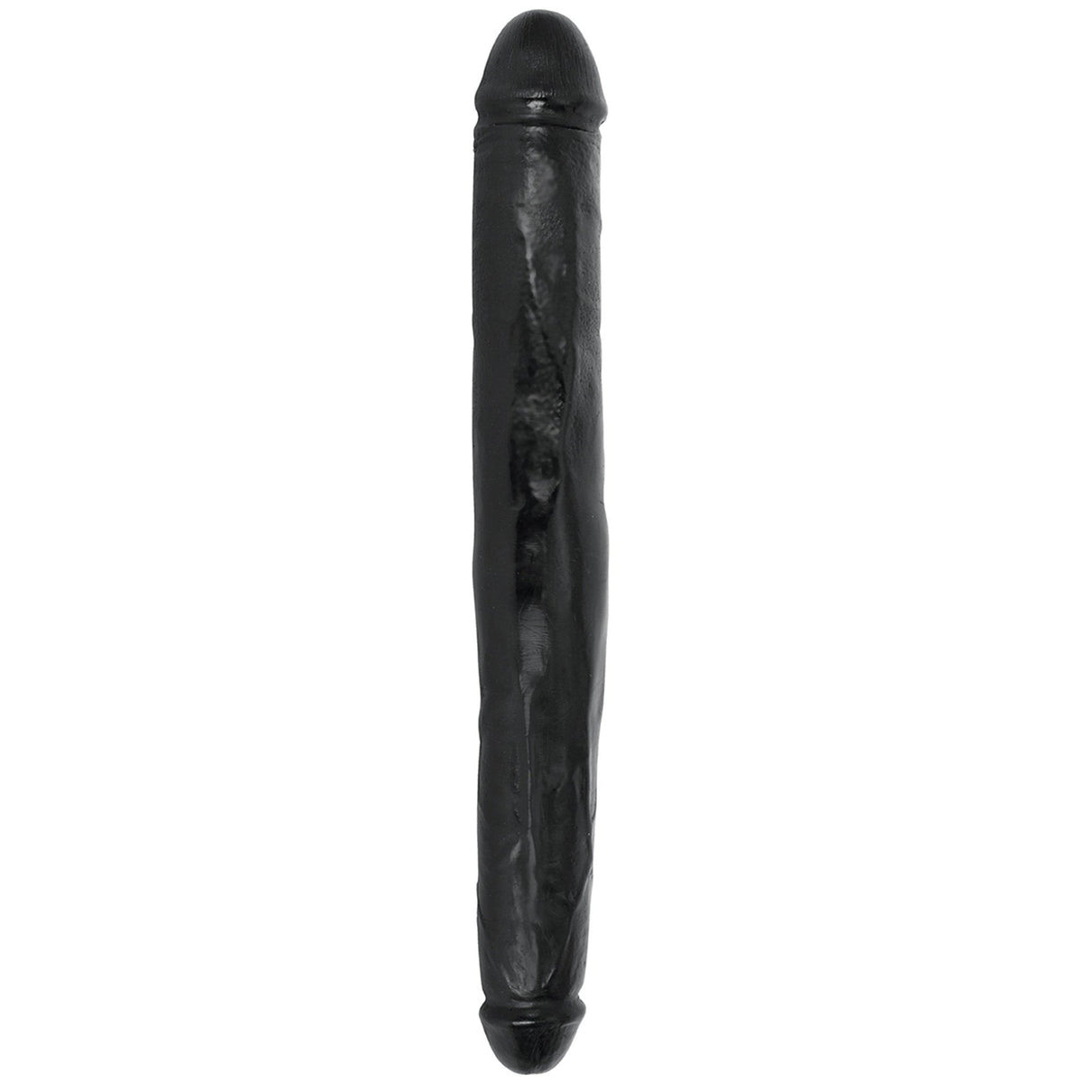 18 Inch Tapered Double Dong - Black - Royal Sins