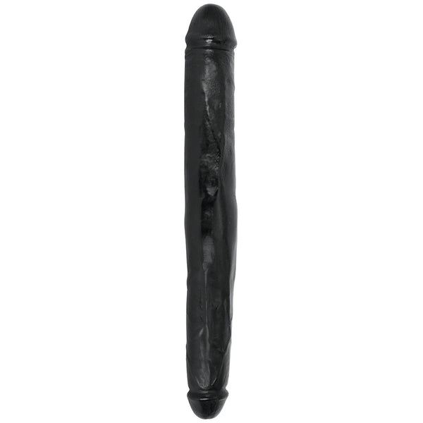 18 Inch Tapered Double Dong - Black - Royal Sins