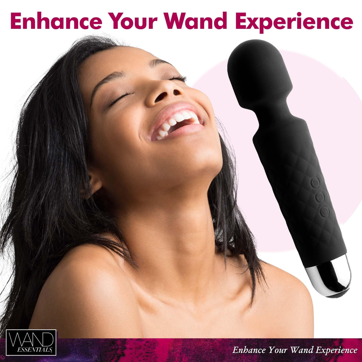 18X Luxury Silicone Travel Wand - Royal Sins